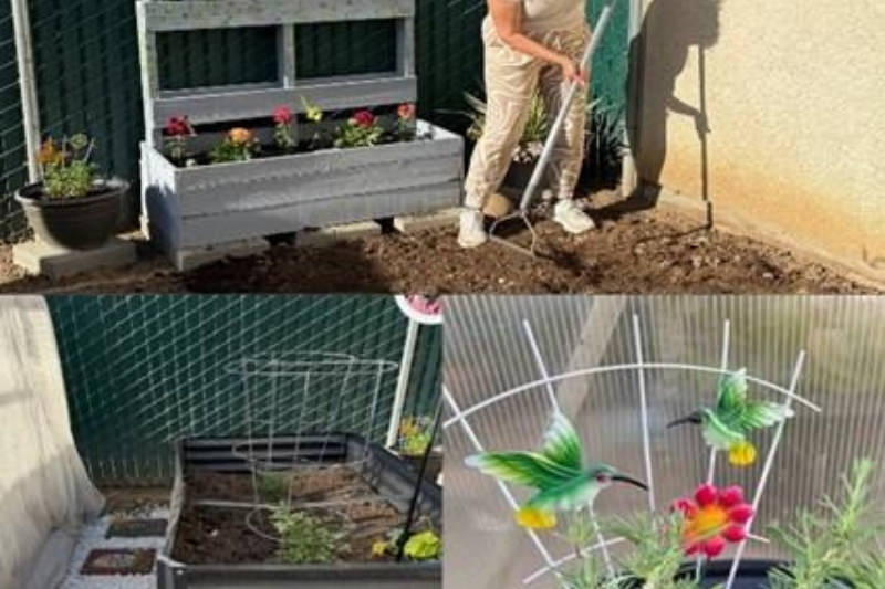 The Fresno East Team standing with Valentines Day props. 