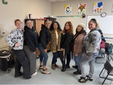 Cera, Aaliyah, Olivia, Gabby, Laisha, Tina, and Kelly