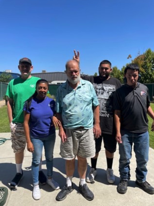 Doug, Guadalupe, Brian, George, and Joseph posing for the picture.