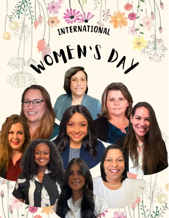 A collage of Christina, Jenny, Mary, Megan, Candice, Lindsay, Crystral, Alicsa, and Courtney.